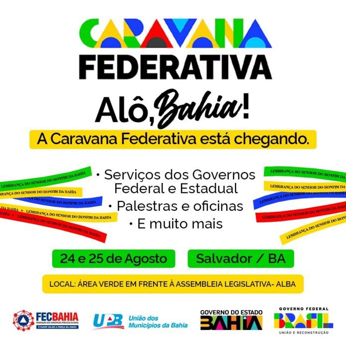 Bahia recebe Caravana Federativa com serviços voltados aos municípios