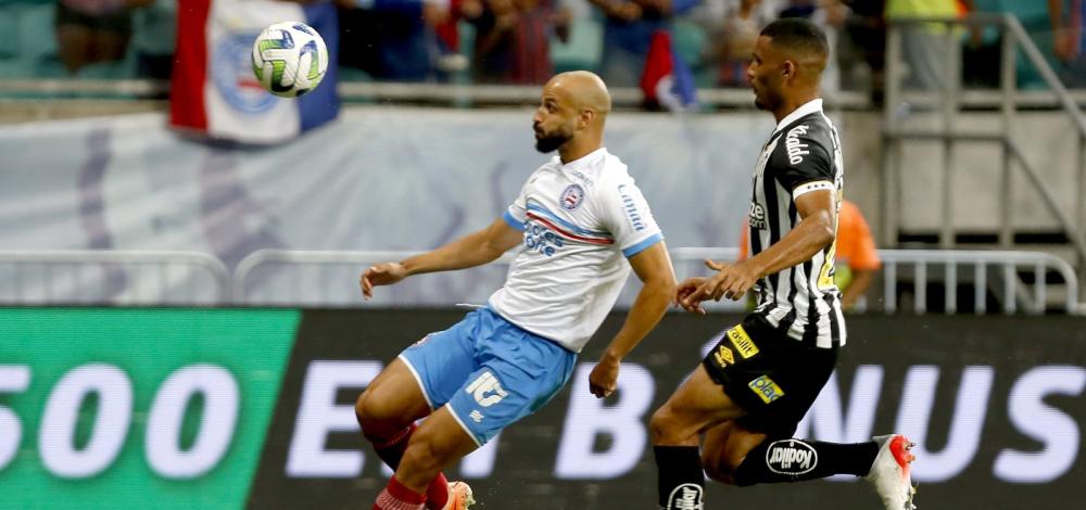 Em duelo direto, Bahia perde de virada para o Santos e volta a colar no Z-4