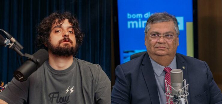 Justiça aceita queixa-crime de Dino contra Monark após youtuber chamar ministro de “filho da p*ta”