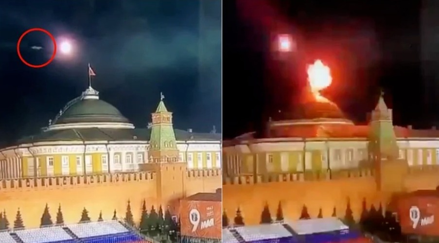 Rússia acusa Ucrânia de tentar matar Putin com drones