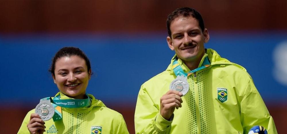 Brasil ganha mais 2 medalhas no tiro com arco e garante vaga para Paris 2024