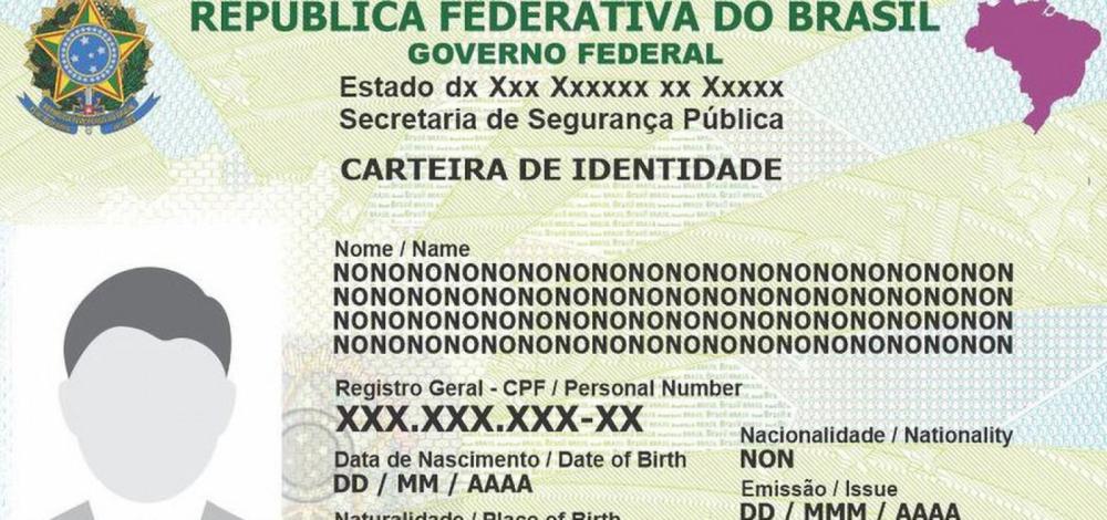 Governo prorroga prazo para estados emitirem nova carteira de identidade