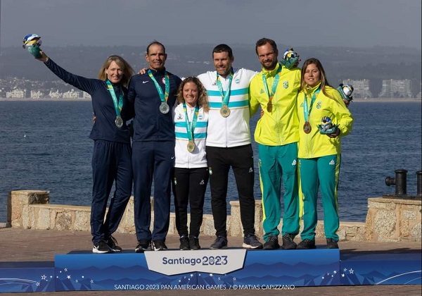 Dupla baiana de velejadores conquista o bronze no Pan Americano