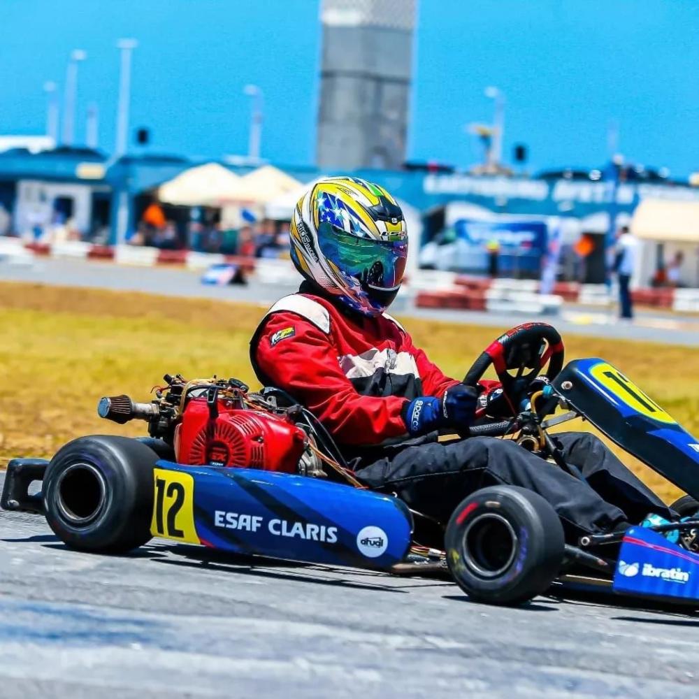 Feirense Thiago Rios busca vitória no Baiano de Kart para conquistar título