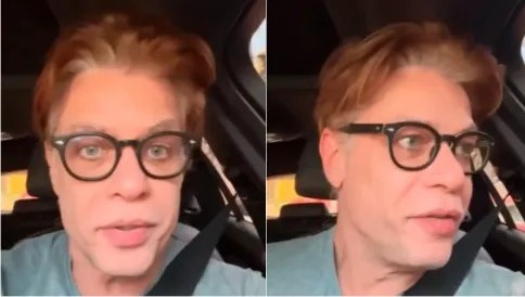 Fábio Assunção comemora fim do primeiro ano na faculdade de Ciências Sociais