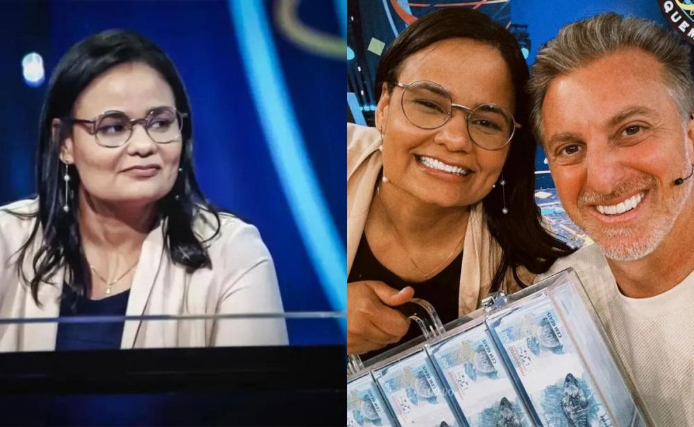 Pernambucana radicada na Bahia fatura prêmio de R$ 1 milhão no “Quem Quer Ser um Milionário”