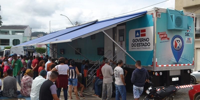 SAC Móvel está em Feira de Santana oferecendo serviços gratuitos