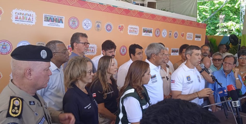 Coletiva de Imprensa destaca sucesso nas operações de segurança do Carnaval de Salvador