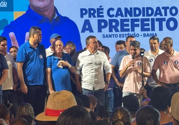 ACM Neto lança Tiago da Central como pré-candidato a prefeito de Santo Estêvão