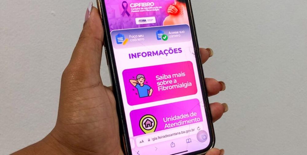 Duzentas carteiras virtuais de fibromialgia já foram emitidas em Feira