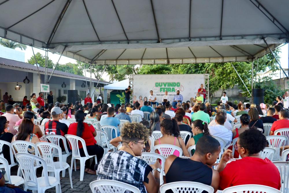 Zé Neto comemora resultado do primeiro Ouvindo Feira deste ano no Campo Limpo: “Ouvir a população é tudo” 