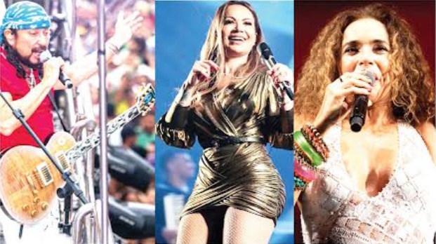 Mercury e Bell Marques no 1º dia oficial da festa