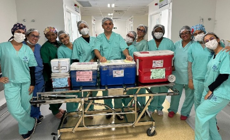 Neste final de semana nove pessoas receberam transplantes no HGCA