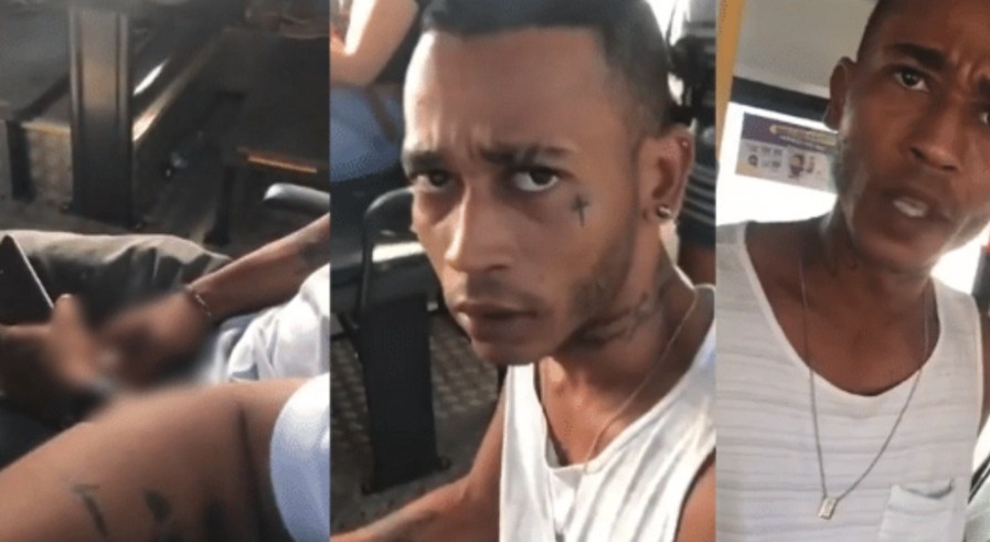 Homem é morto após ser flagrado importunando mulher durante live em ônibus