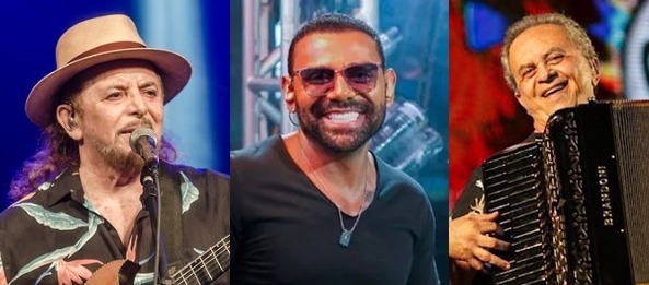 Geraldo Azevedo, Pablo e Flávio José animam o São Pedro neste final de semana