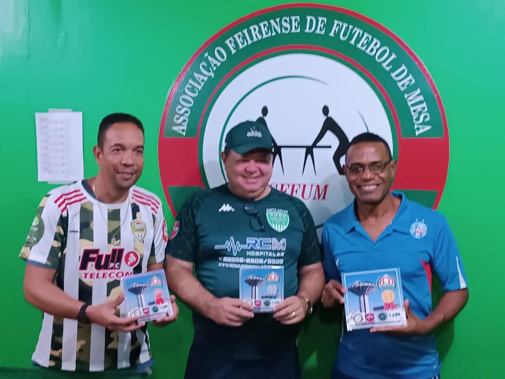 I Feira Open de futebol de mesa reuniu competidores da Bahia em Feira de Santana