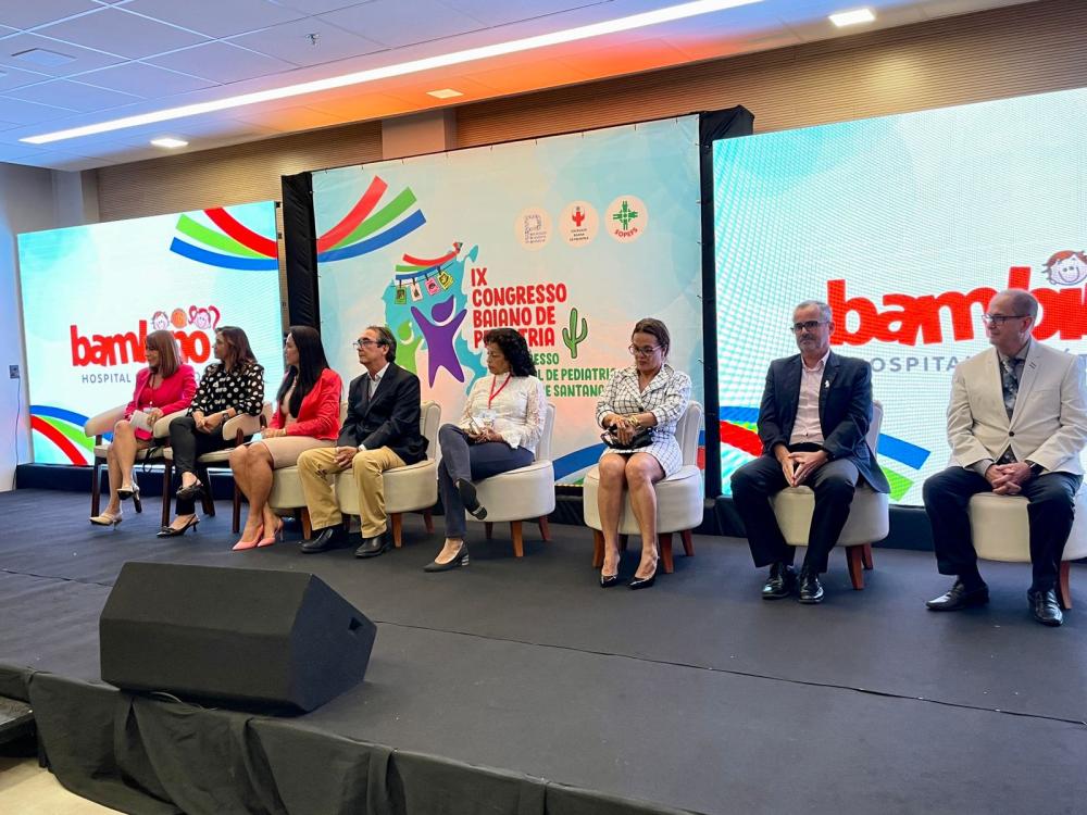 Roberta Santana participa de Congresso de Pediatria e anuncia novas entregas para Feira de Santana 