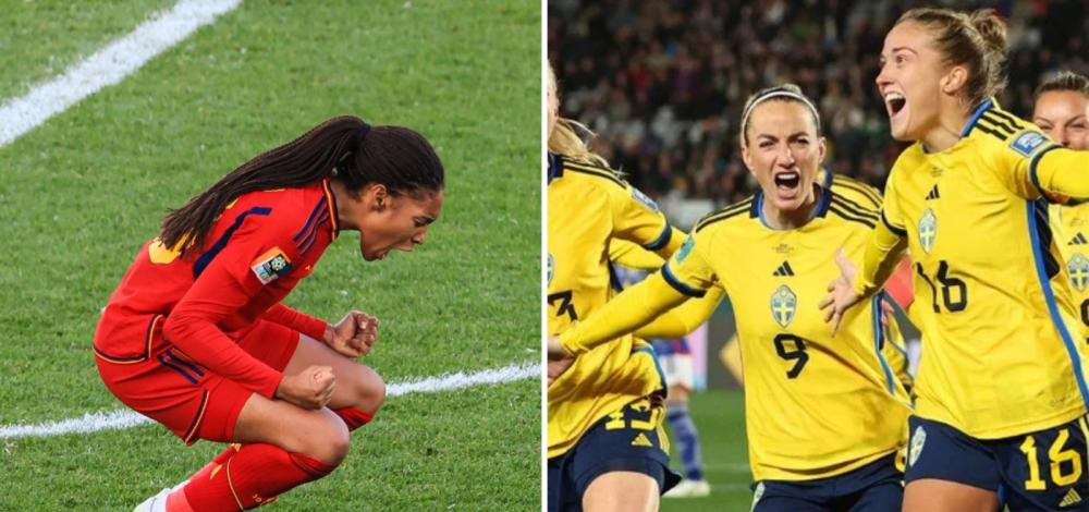 Copa do Mundo Feminina: Espanha e Suécia avançam para a semifinal