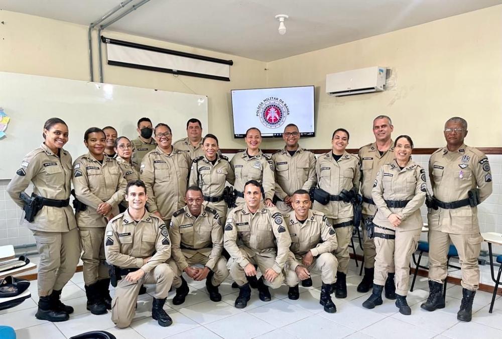 PMs da Operação Ronda Maria da Penha Leste participam de capacitação 